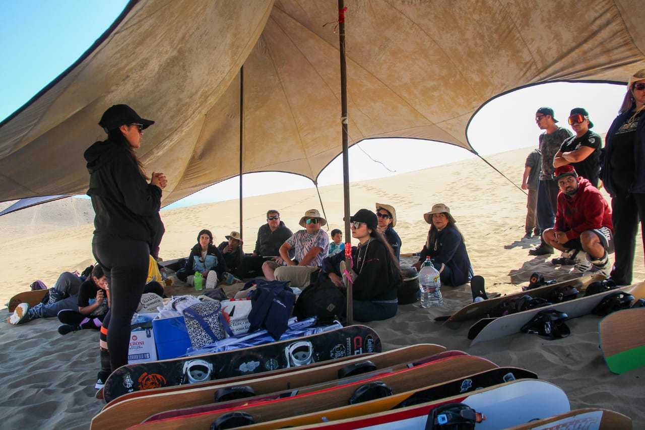 Gentileza de Sandboard Desierto Extremo